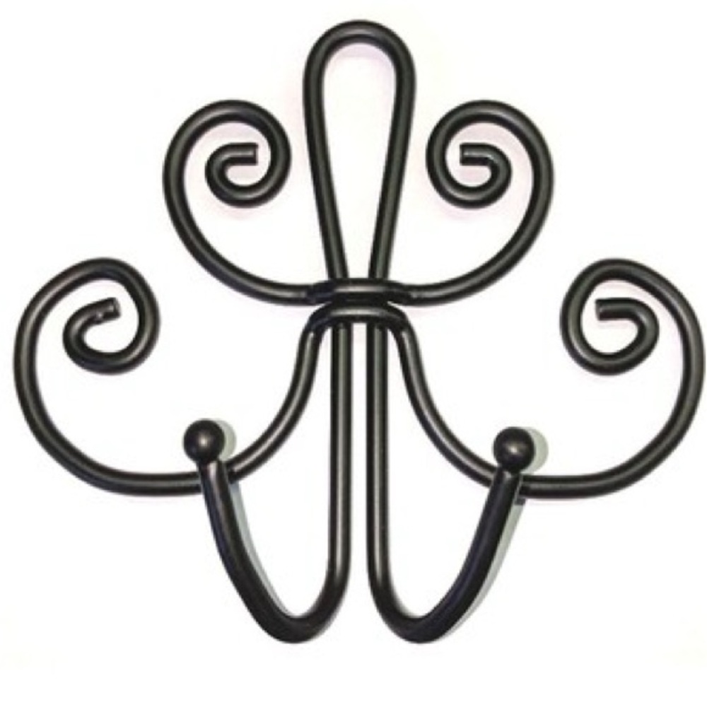 Elegant Black Wall Hook Decor